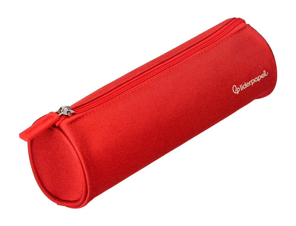 Estuche portatodo liderpapel classic cilindrico ancho 210x70mm