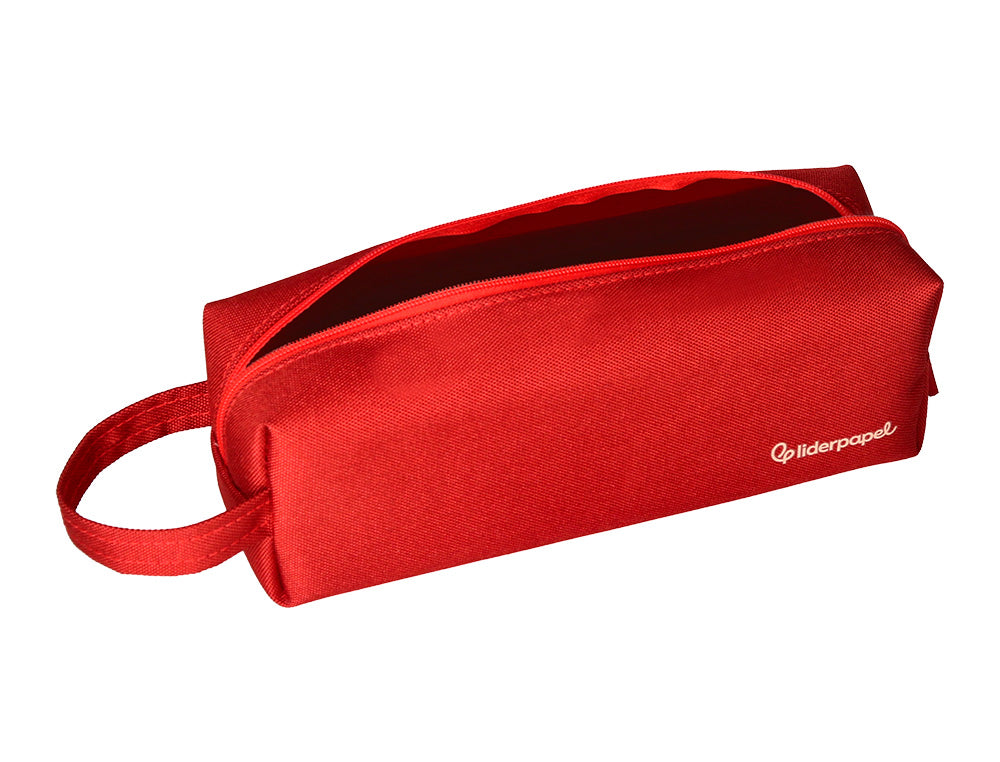 Estuche portatodo liderpapel classic rectangular con asa 210x70mm