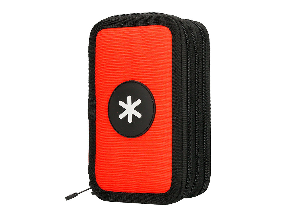 Plumier escolar antartik triple cremallera 36 piezas