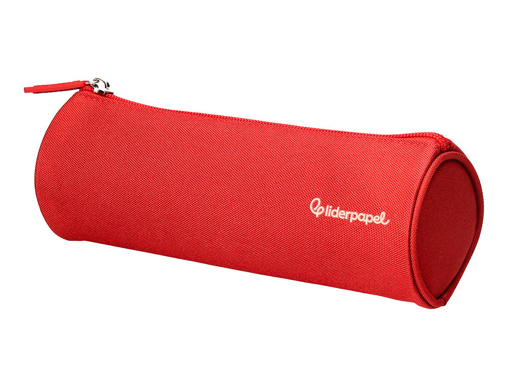 Estuche portatodo liderpapel classic cilindrico ancho 210x70mm