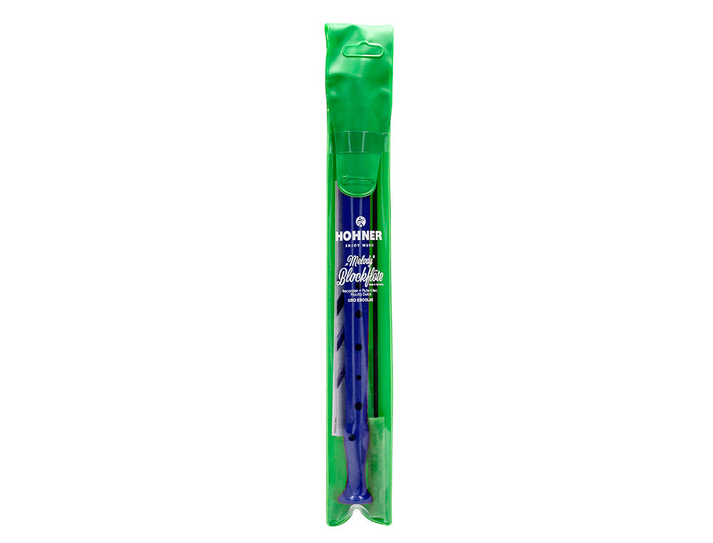 Flauta hohner 9508 funda verde y transparente