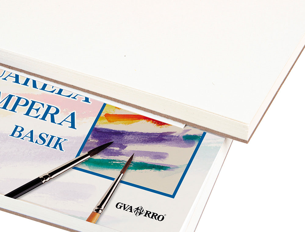 Papel acuarela basik canson din a3 370 gr pack de 6 hojas