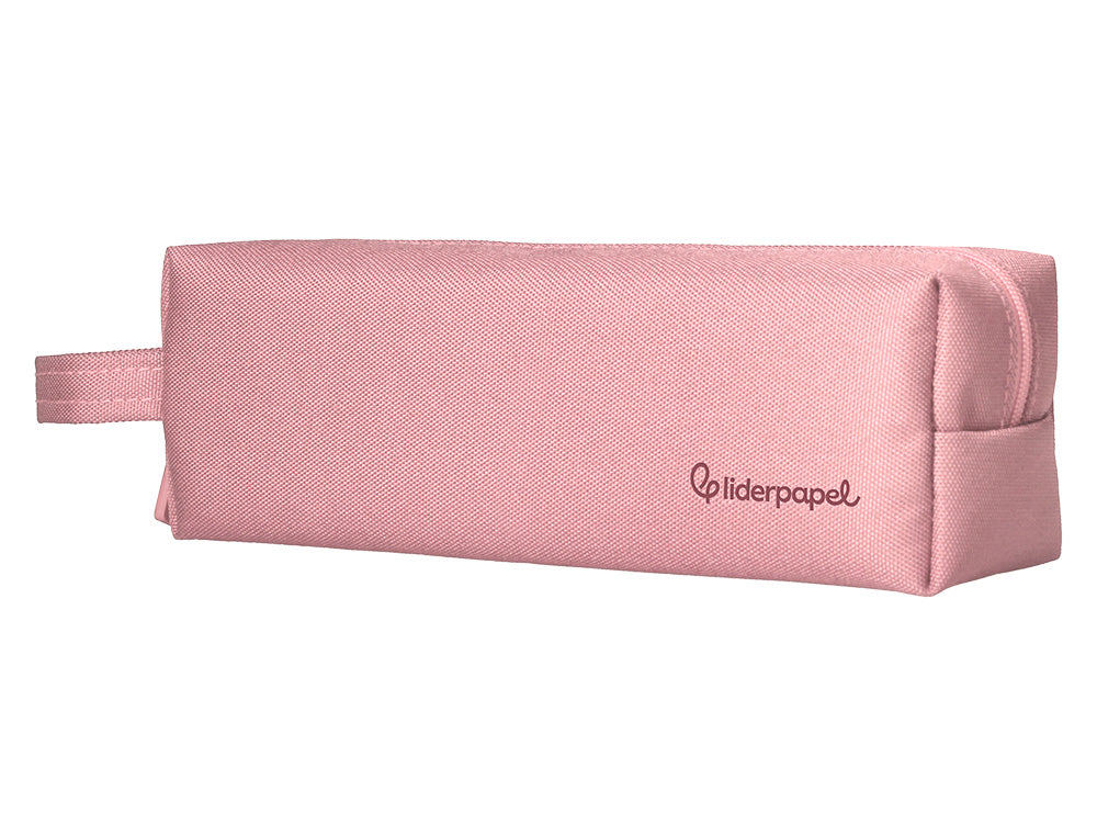 Estuche portatodo liderpapel classic rectangular con asa 210x70mm