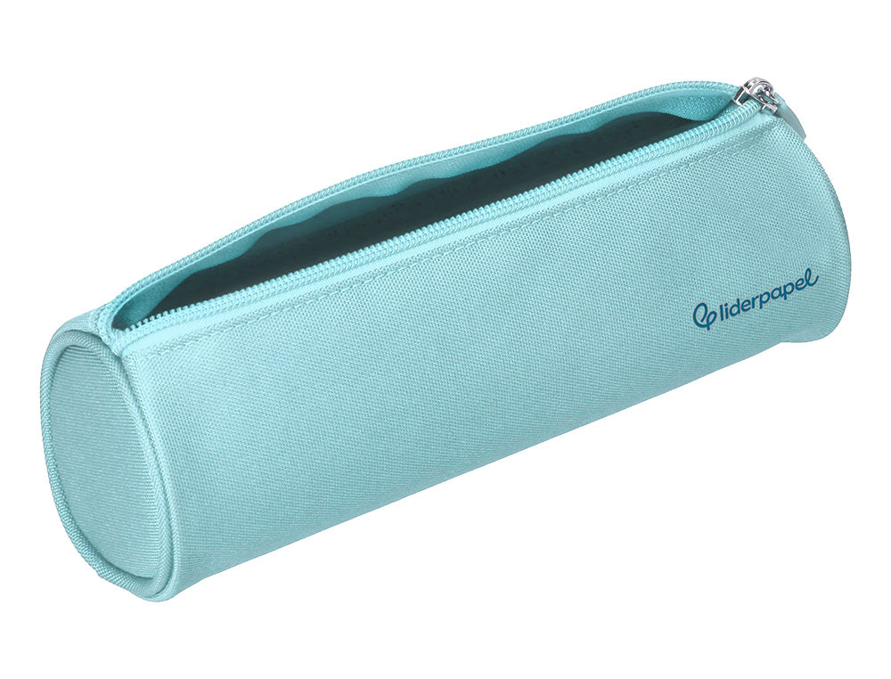 Estuche portatodo liderpapel classic cilindrico ancho 210x70mm