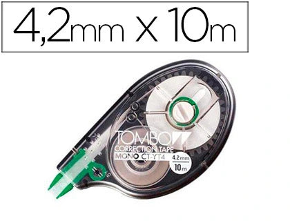 Corrector tombow mono ct-yt4 cinta 4,2 mm x 10 mt en blister