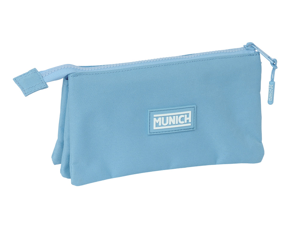 Bolso escolar portatodo safta triple munich basics girl 120x220x30 mm