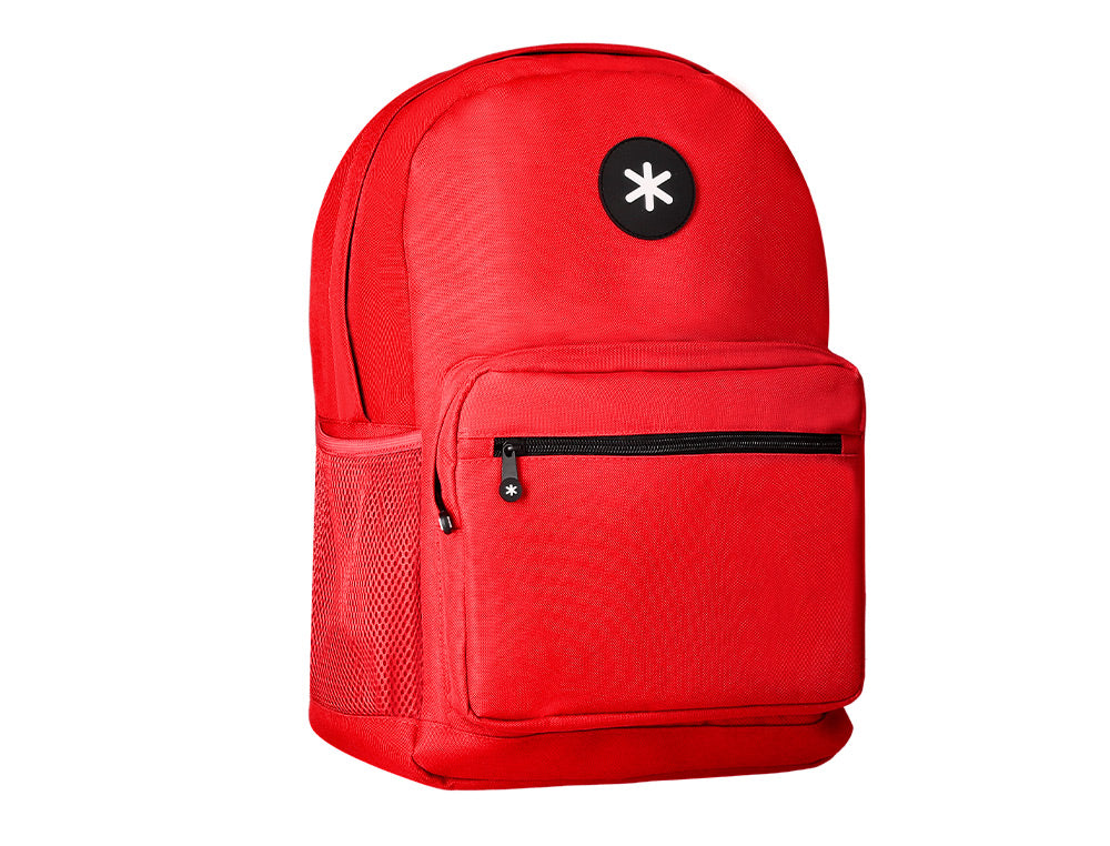 Mochila antartik con asa y bolsillo frontal con cremallera 320x140x430 mm