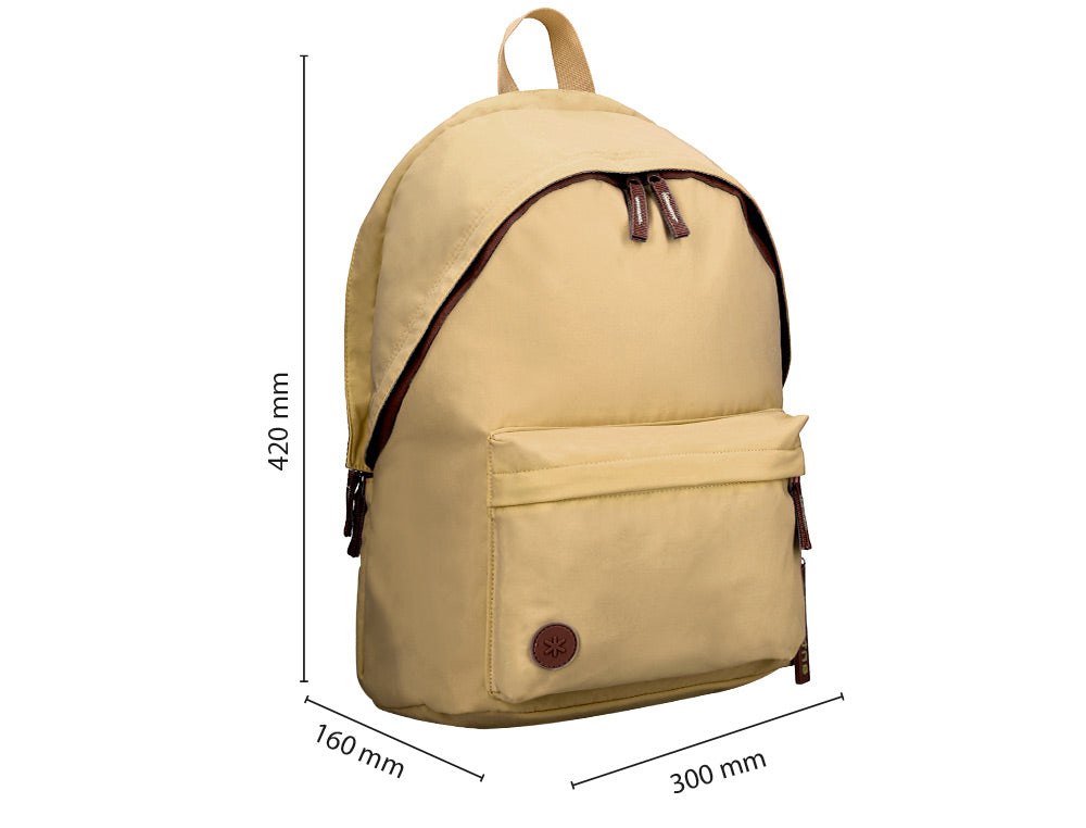 Mochila antartik basic pack con bolsillo para portatil 20 l 300x160x420 mm