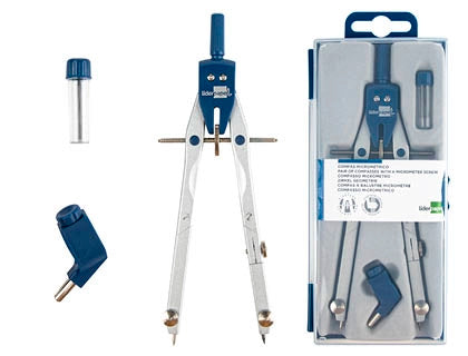 Compas liderpapel micrometrico con adaptador