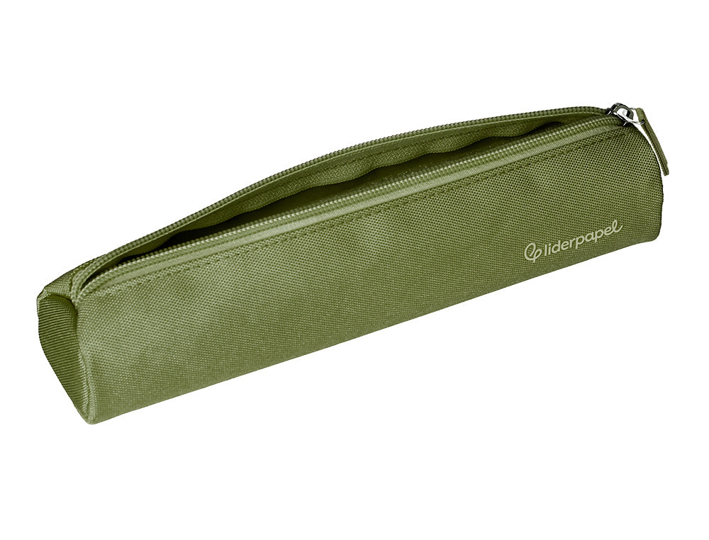 Estuche portatodo liderpapel slim cilindrico 220x45mm