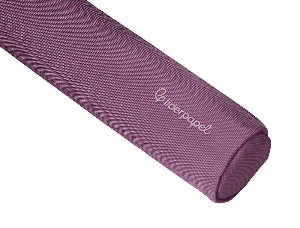 Estuche portatodo liderpapel slim cilindrico 220x45mm
