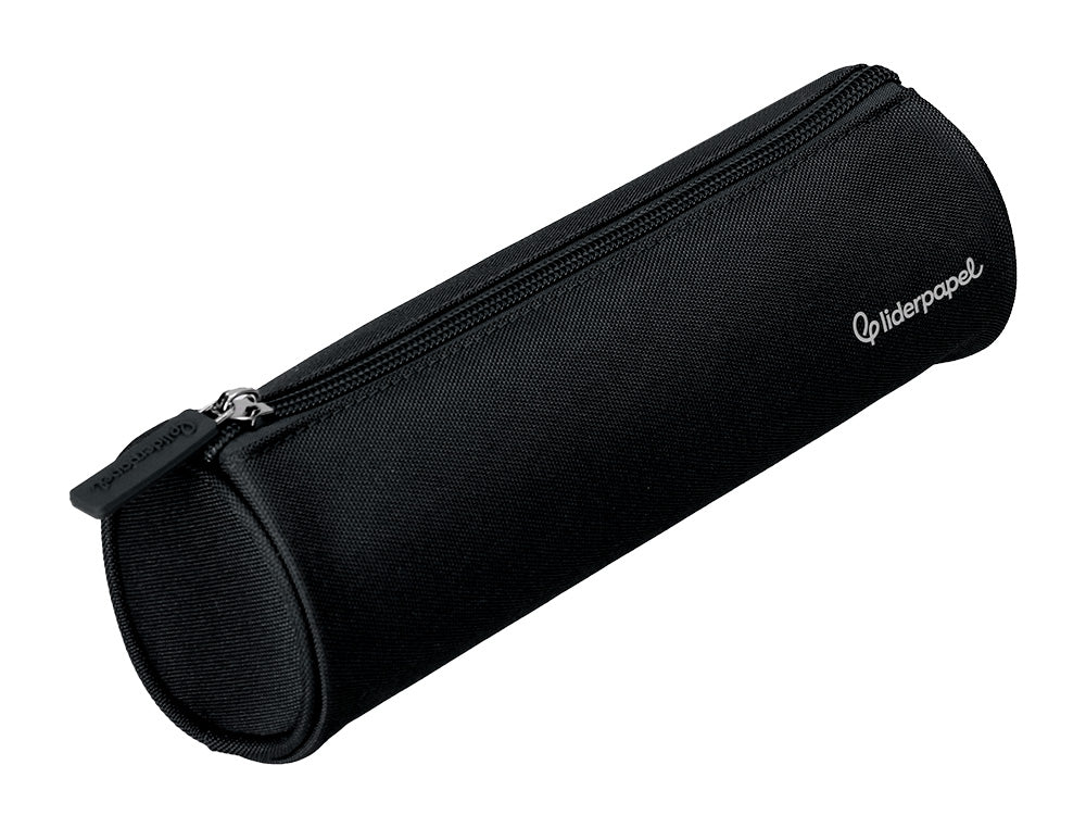 Estuche portatodo liderpapel classic cilindrico ancho 210x70mm
