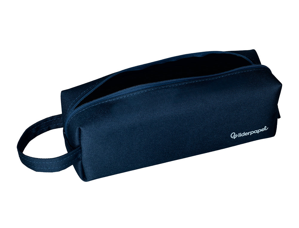 Estuche portatodo liderpapel classic rectangular con asa 210x70mm