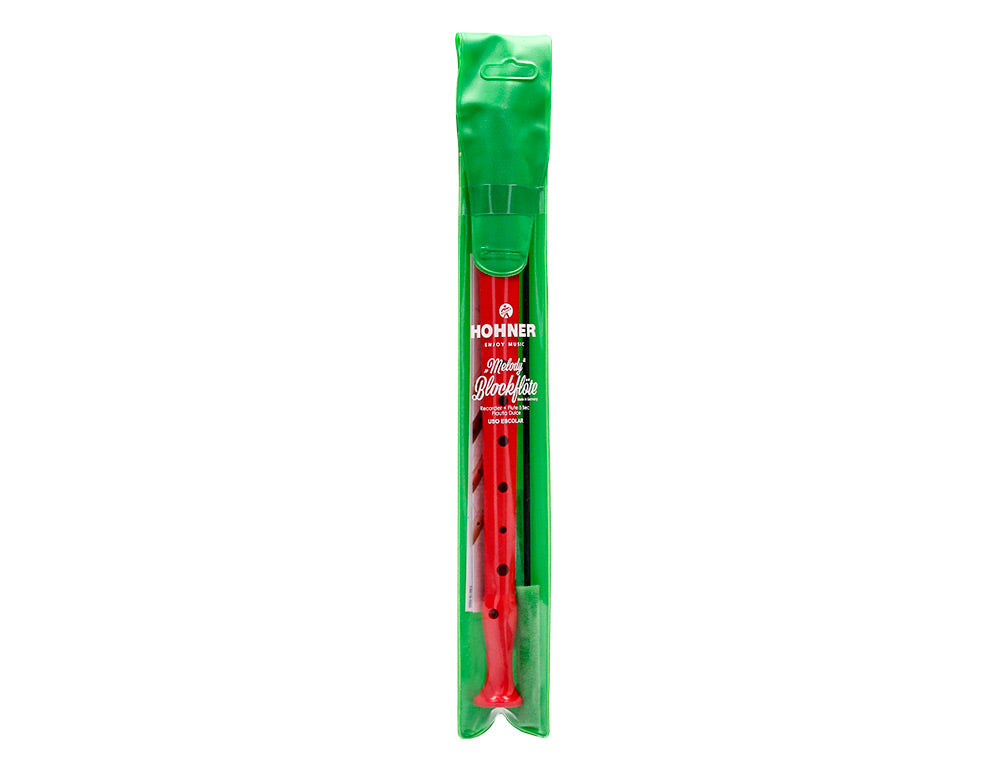 Flauta hohner 9508 funda verde y transparente