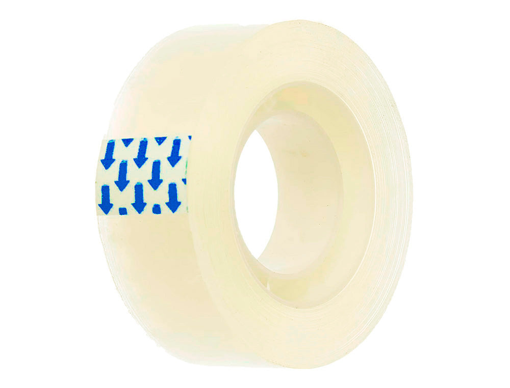 Cinta adhesiva q-connect transparente 33 mt x 19 mm
