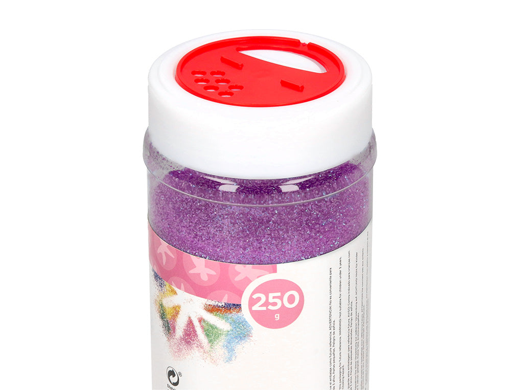 Purpurina liderpapel fantasia color metalico bote de 250 gr