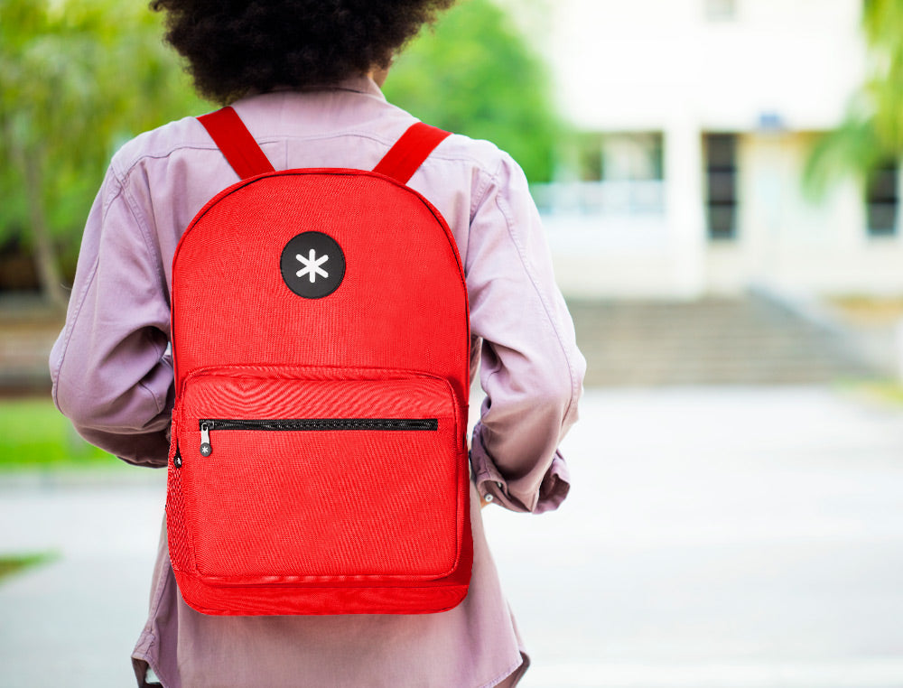 Mochila antartik con asa y bolsillo frontal con cremallera 320x140x430 mm