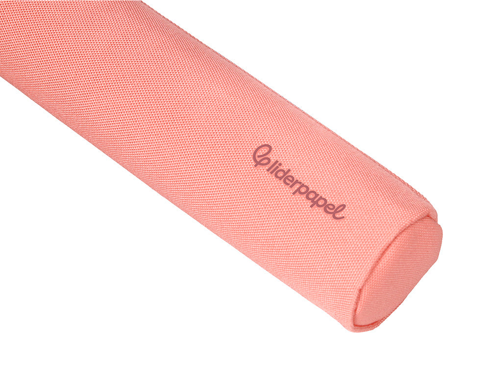 Estuche portatodo liderpapel slim cilindrico 220x45mm