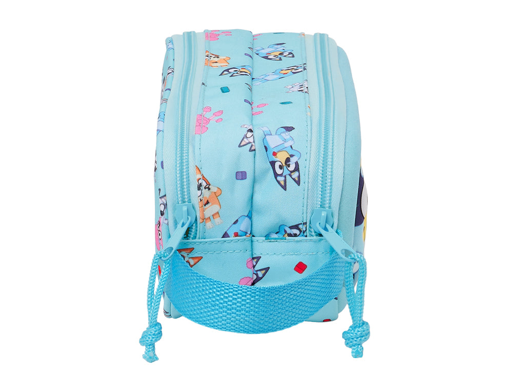 Bolso escolar portatodo safta doble 3d bluey 80x210x60 mm