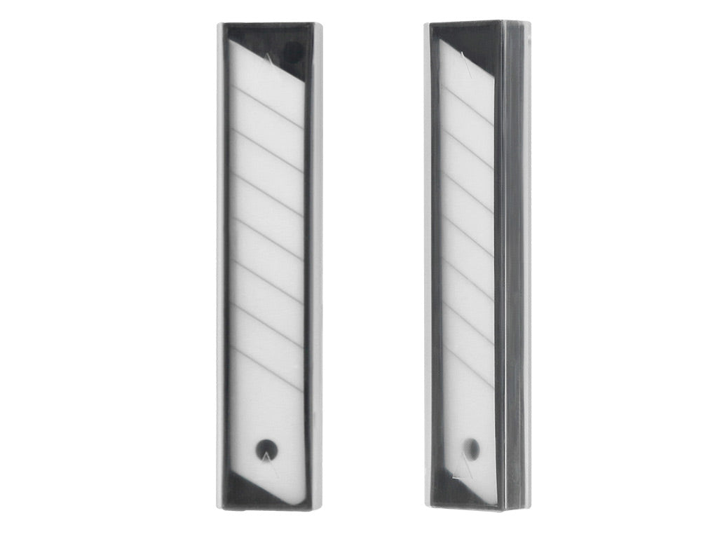 Repuesto cuter q-connect ancho para modelos kf17106/kf14387 cuchilla ceramica 18 mm blister 5 unidades
