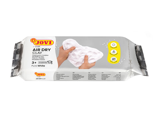 Pasta para modelar jovi 500 gr color blanco