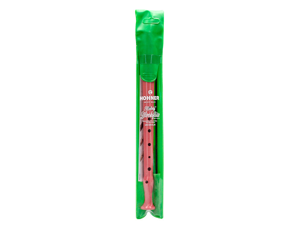 Flauta hohner 9508 funda verde y transparente