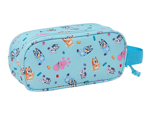 Bolso escolar portatodo safta doble 3d bluey 80x210x60 mm
