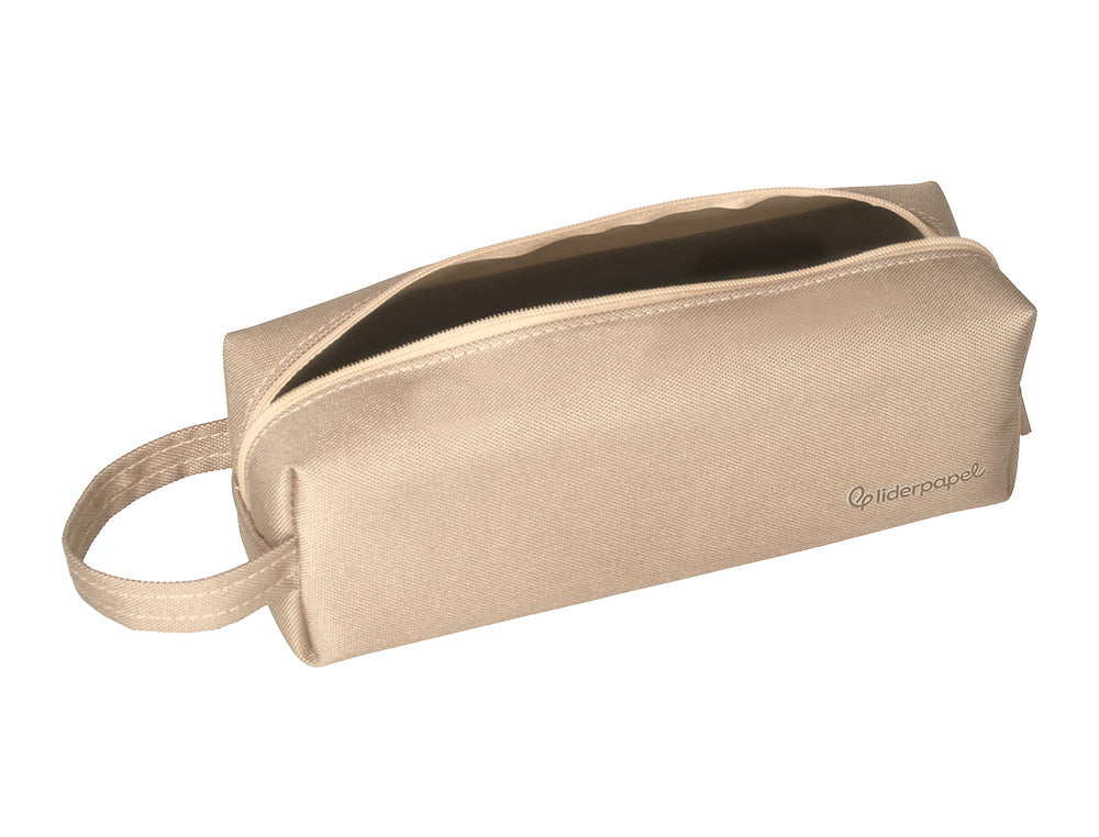 Estuche portatodo liderpapel classic rectangular con asa 210x70mm