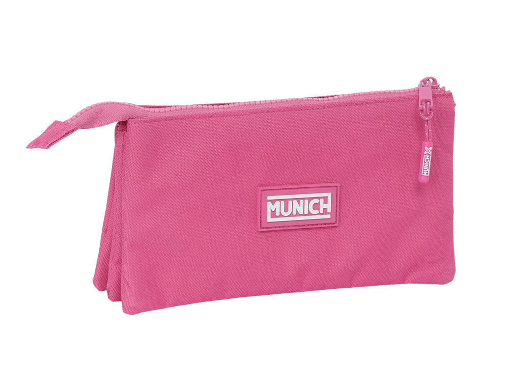 Bolso escolar portatodo safta triple munich basics girl 120x220x30 mm