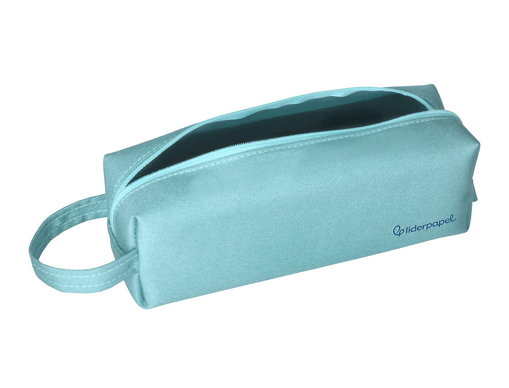 Estuche portatodo liderpapel classic rectangular con asa 210x70mm