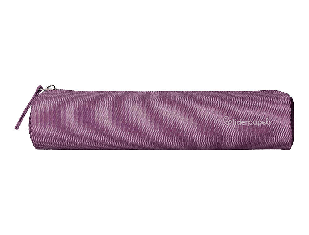 Estuche portatodo liderpapel slim cilindrico 220x45mm