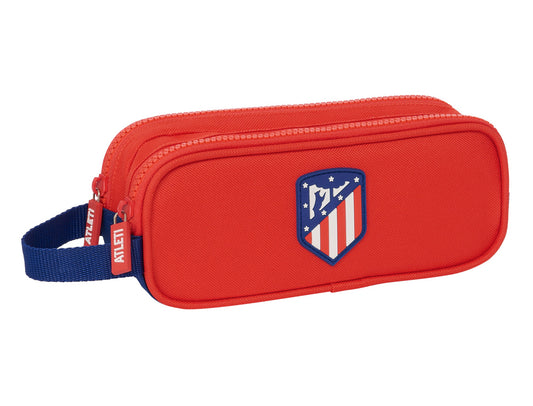 Bolso escolar portatodo safta doble atletico de madrid 60x210x80 mm