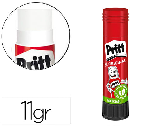 Pegamento pritt en barra 11 gr unidad