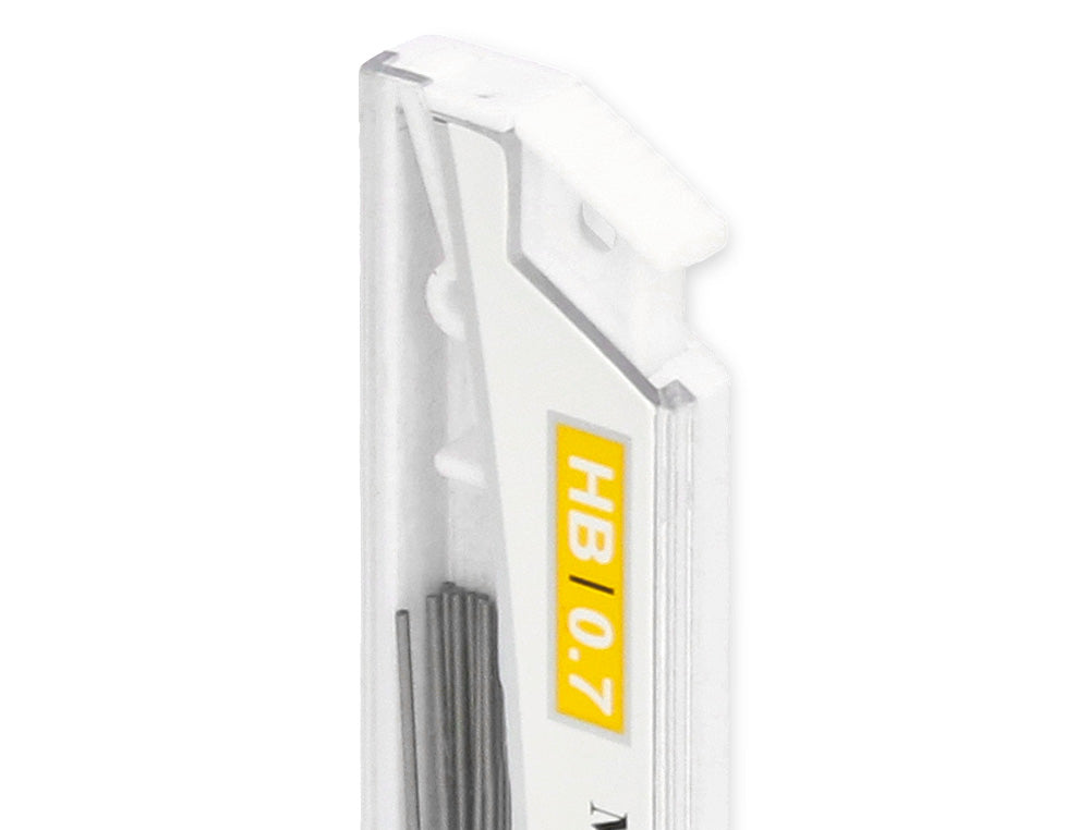 Minas liderpapel grafito 0,7 mm hb tubo de 12 minas longitud 60 mm