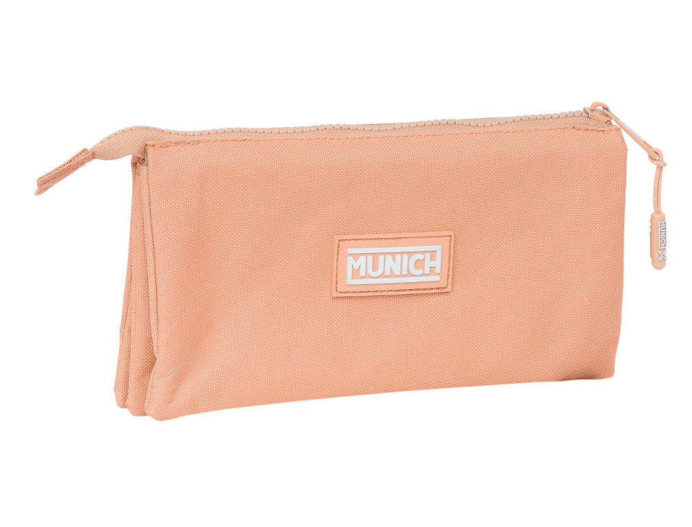 Bolso escolar portatodo safta triple munich basics girl 120x220x30 mm