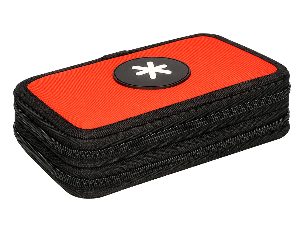 Plumier escolar antartik doble cremallera 28 piezas