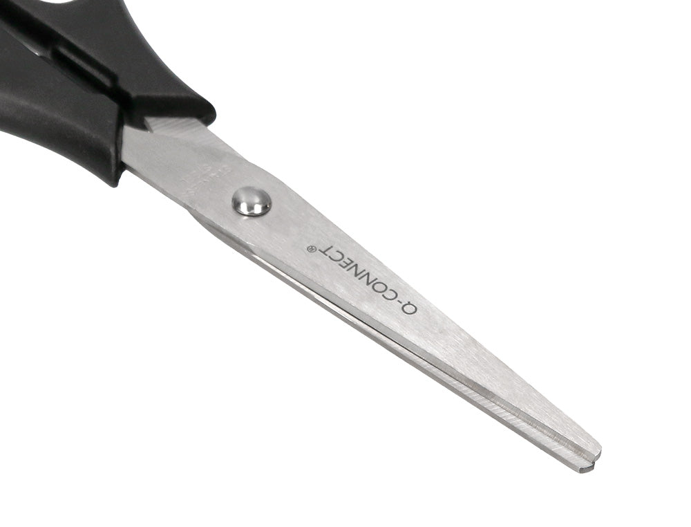 Tijera oficina q-connect inoxidable 7" 17 cm en blister