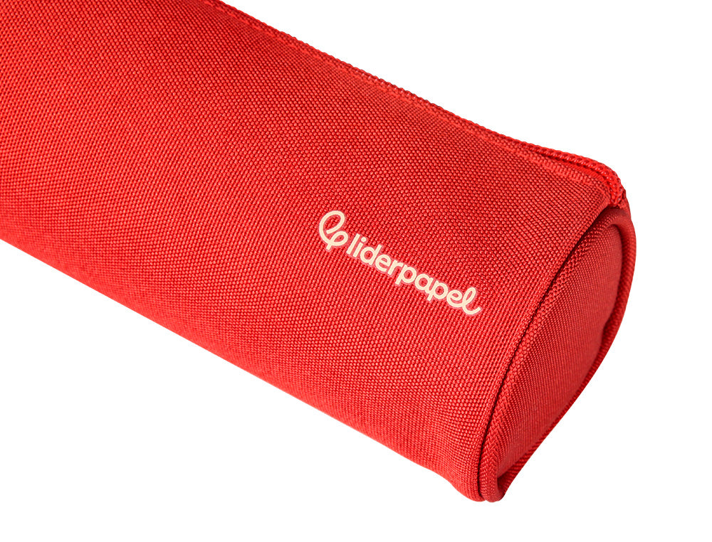 Estuche portatodo liderpapel classic cilindrico ancho 210x70mm