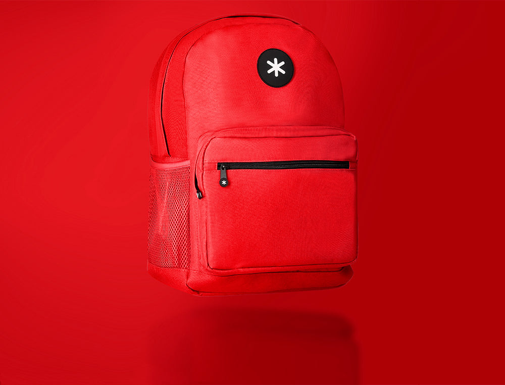 Mochila antartik con asa y bolsillo frontal con cremallera 320x140x430 mm