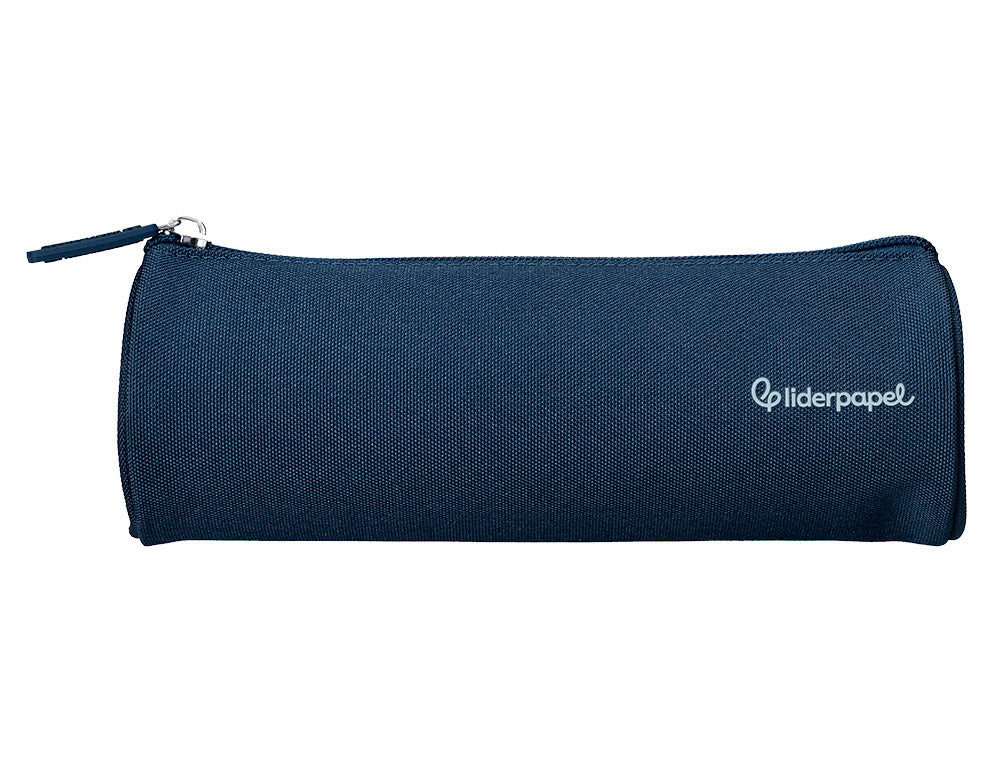 Estuche portatodo liderpapel classic cilindrico ancho 210x70mm