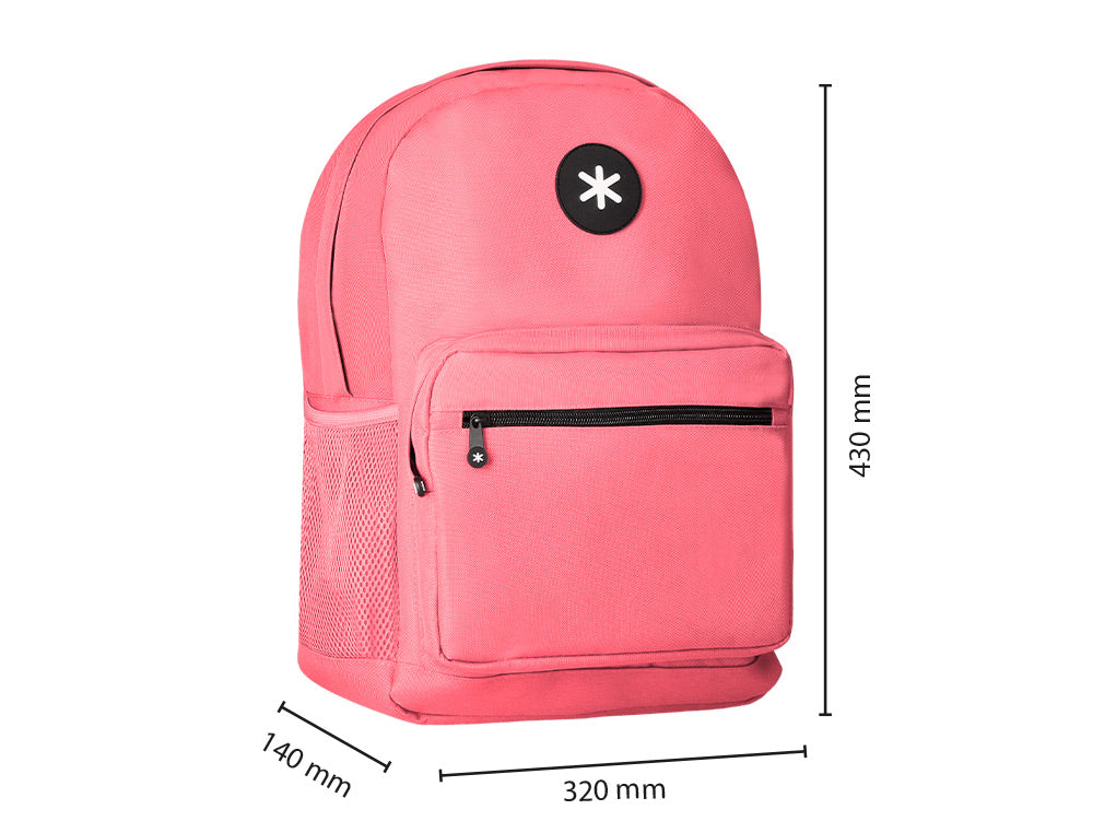Mochila antartik con asa y bolsillo frontal con cremallera 320x140x430 mm