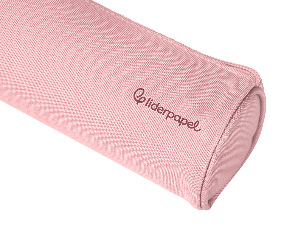 Estuche portatodo liderpapel classic cilindrico ancho 210x70mm