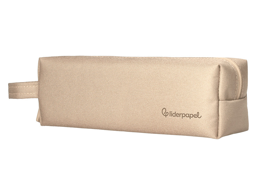 Estuche portatodo liderpapel classic rectangular con asa 210x70mm