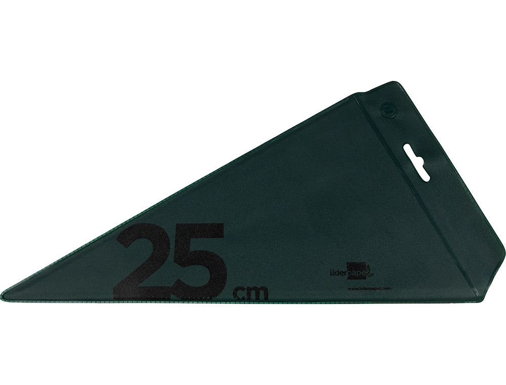 Cartabon liderpapel 25 cm acrilico verde