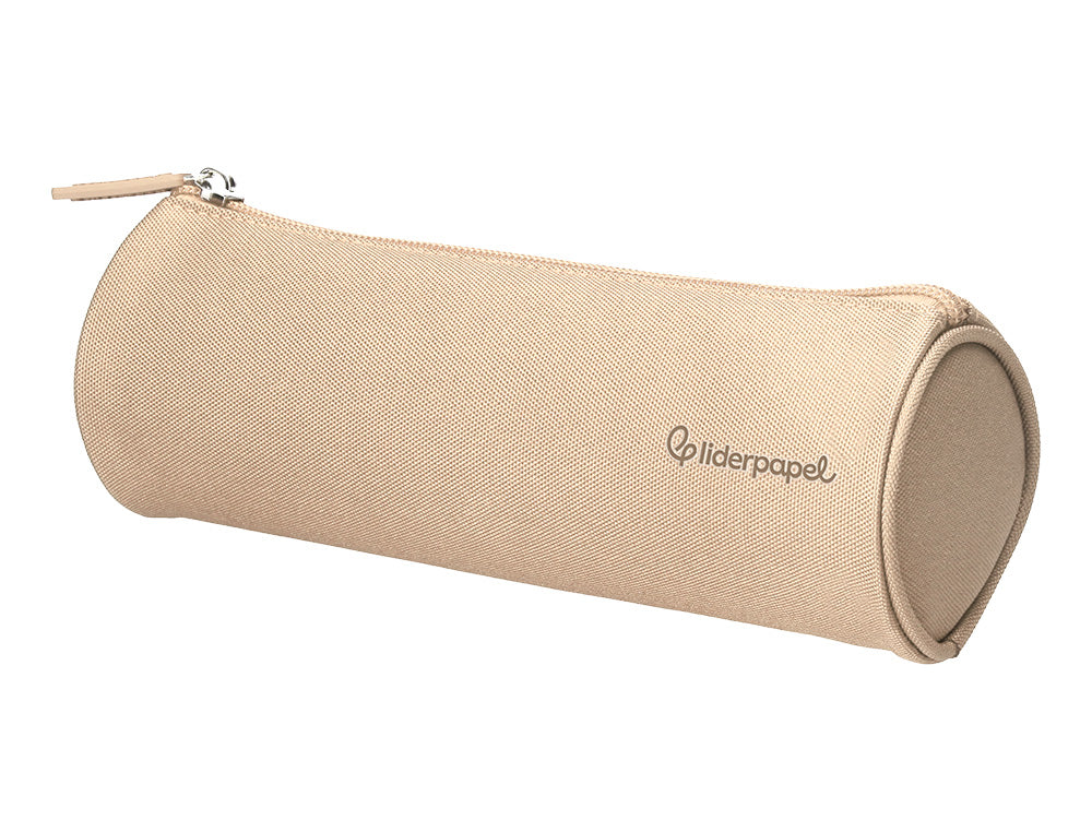 Estuche portatodo liderpapel classic cilindrico ancho 210x70mm