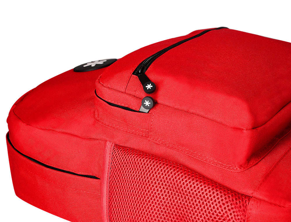 Mochila antartik con asa y bolsillo frontal con cremallera 320x140x430 mm
