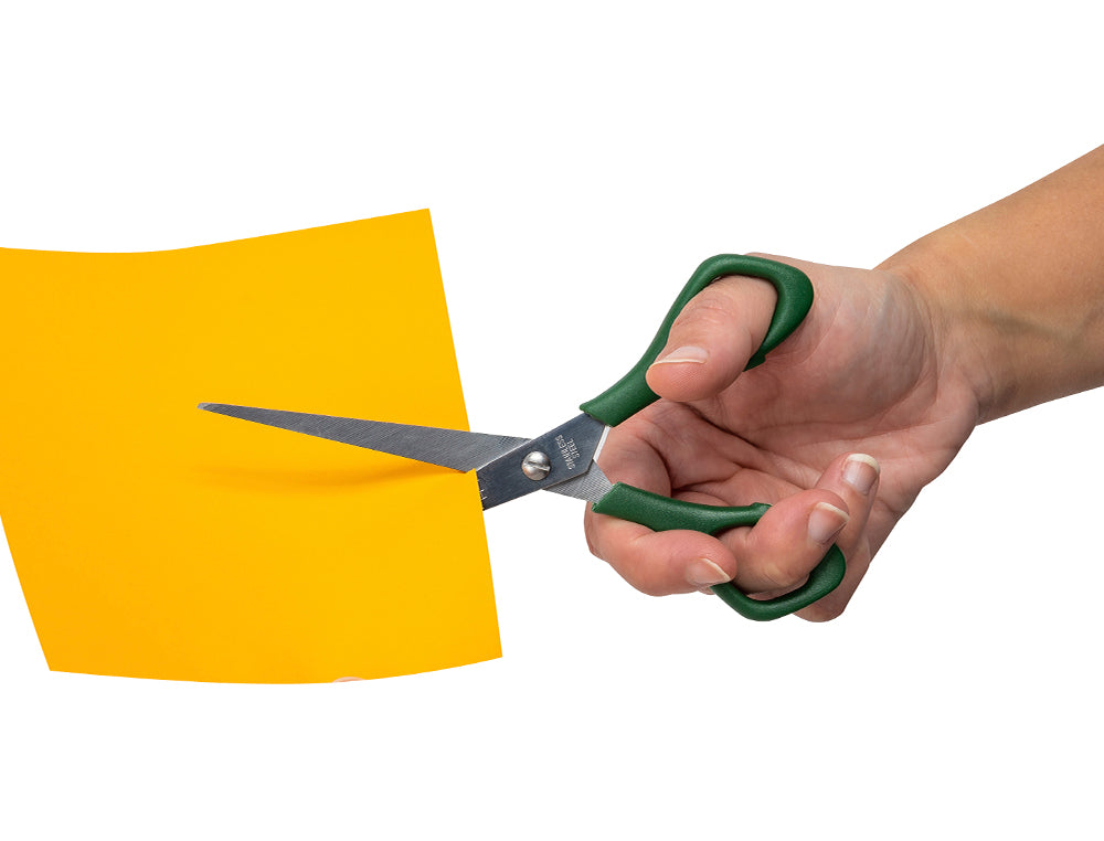 Tijera oficina faibo acero inoxidable 25 cm empuñadura ergonomica