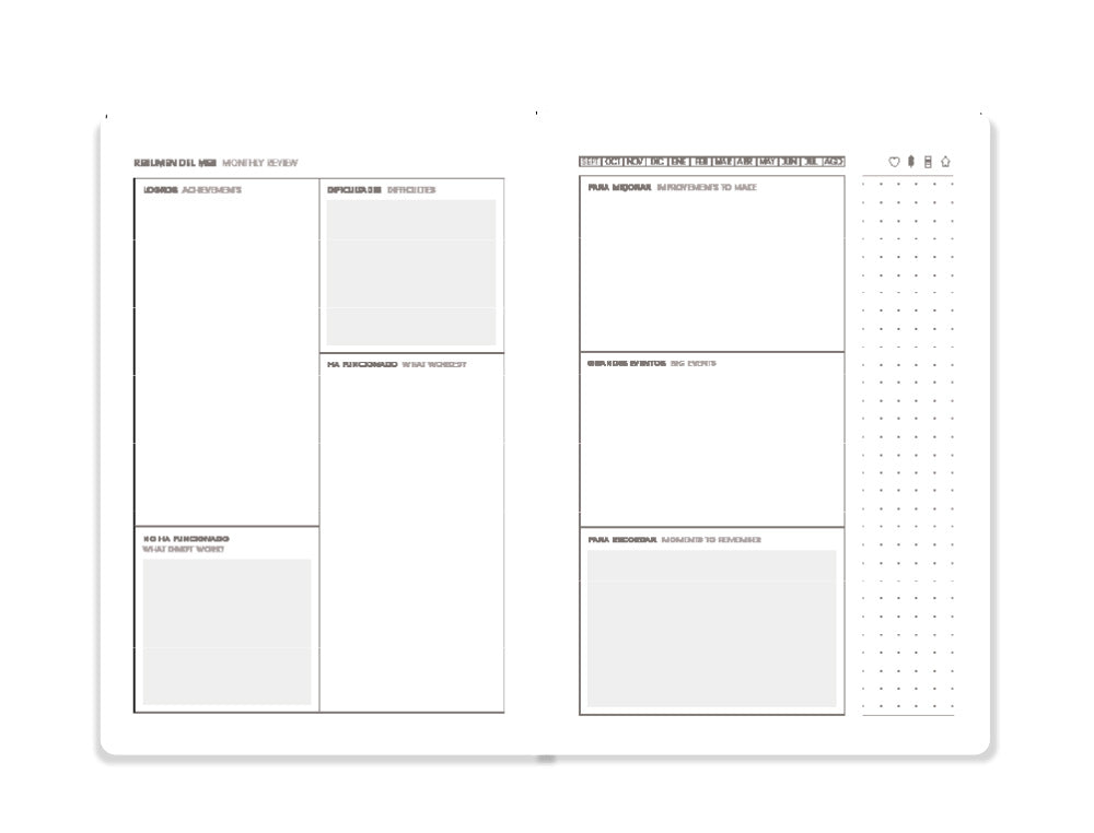 Agenda escolar antartik 25-26 espiral essentials dia pagina a5 bilingüe papel fsc 80 gr