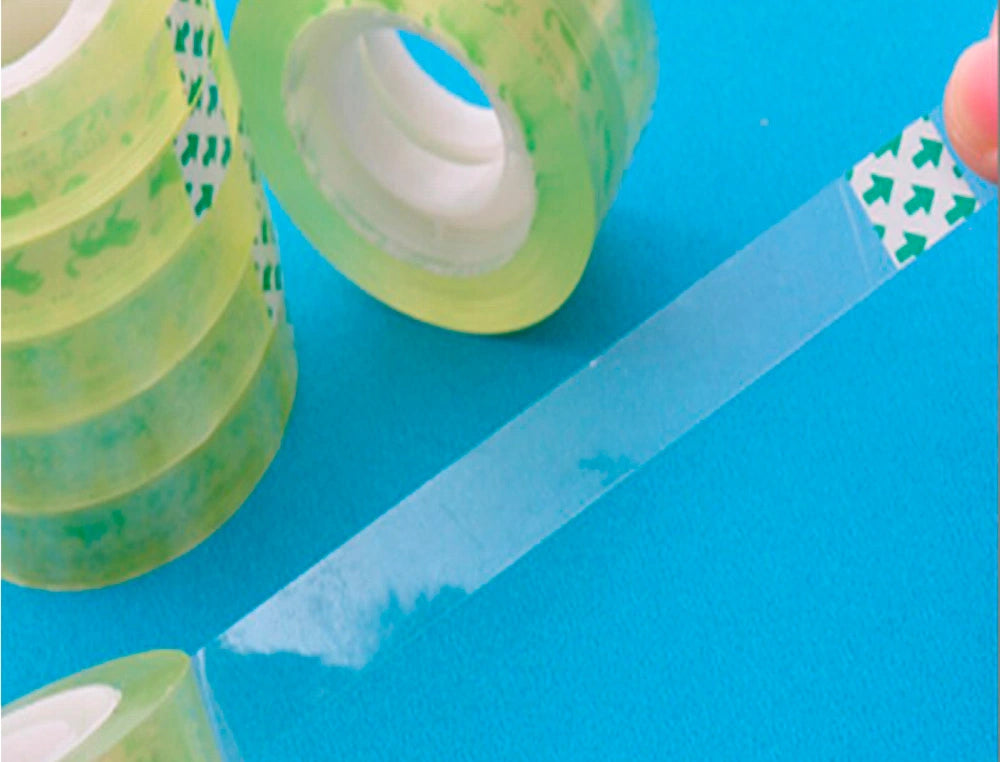 Cinta adhesiva q-connect transparente 33 mt x 19 mm