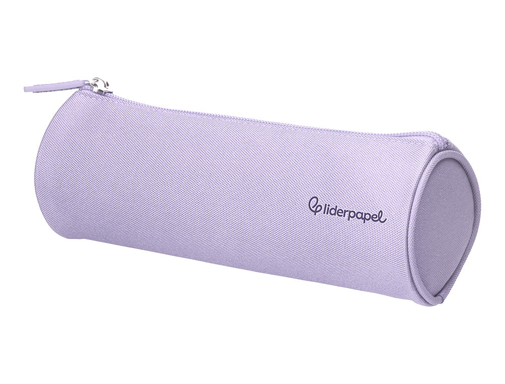 Estuche portatodo liderpapel classic cilindrico ancho 210x70mm